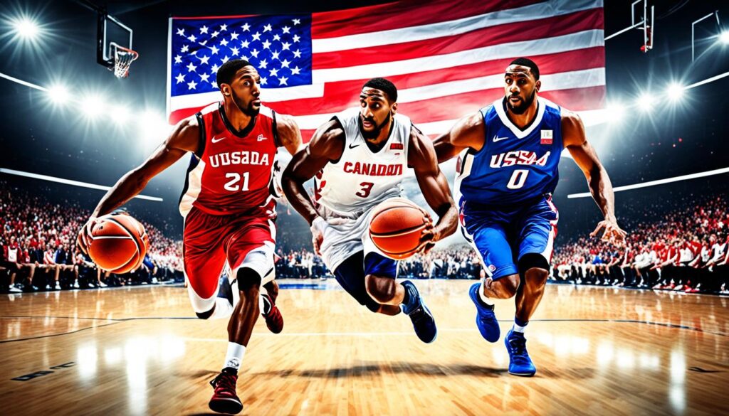 USA vs Canada Basketball